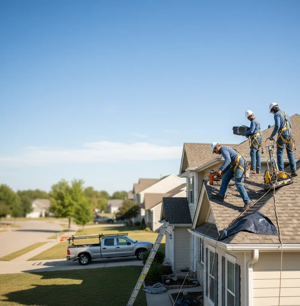 Roof Repair in Hoisington
